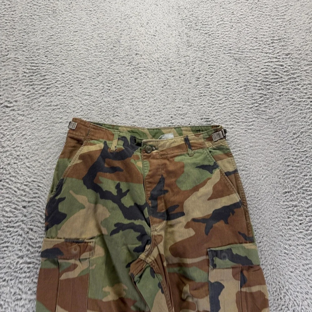 US Army Pant Men's S(30x30) Brown Camouflage Cargo Straight Military Uniform